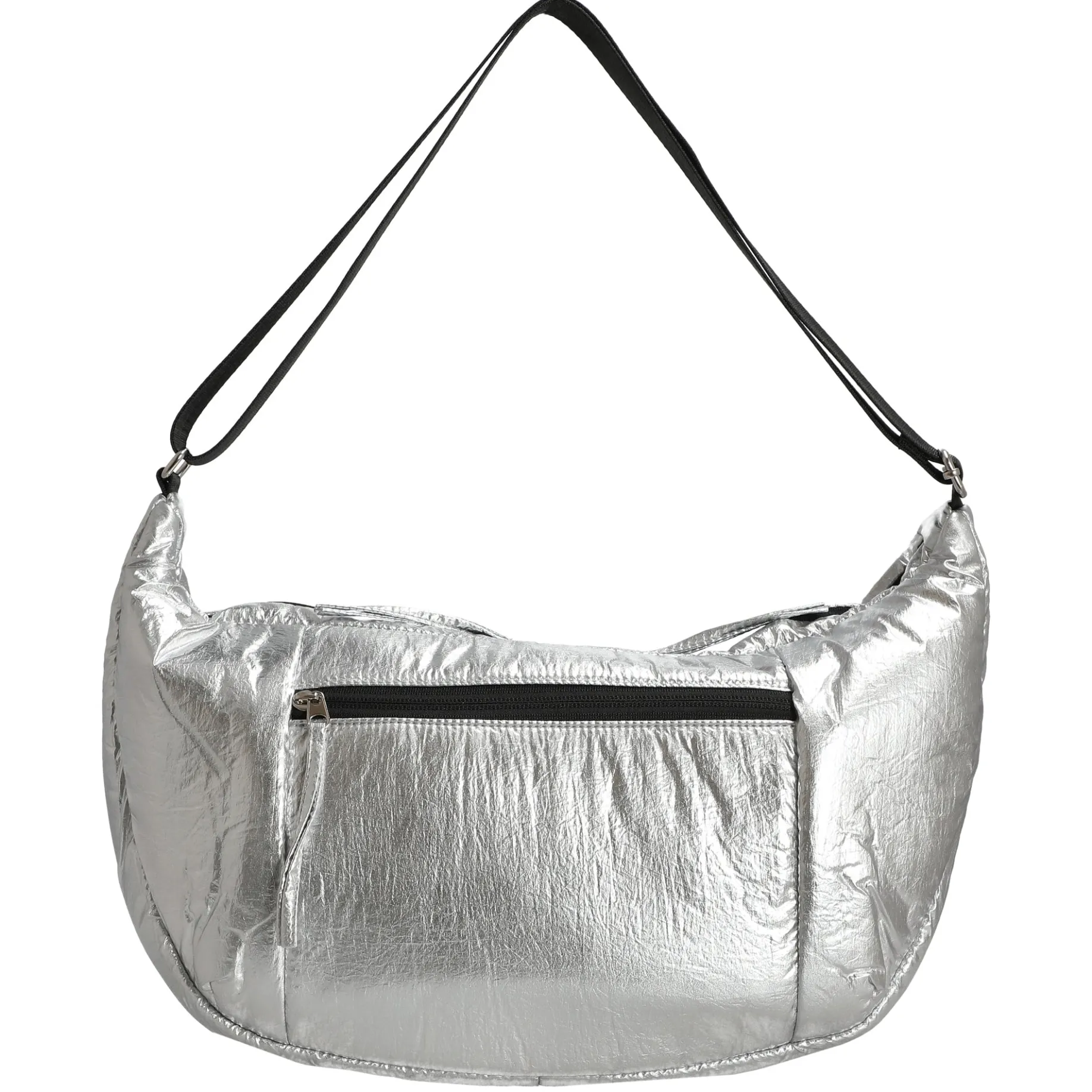 Croissant Softies - Umhängetasche 44 cm (silver)