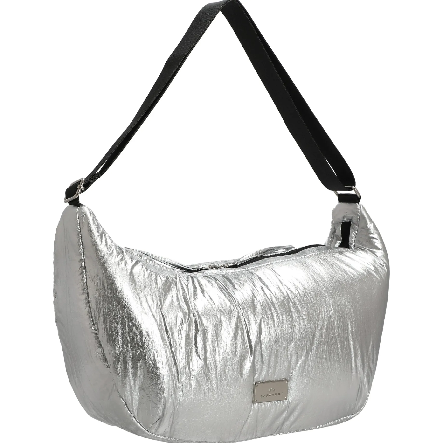 Croissant Softies - Umhängetasche 44 cm (silver)
