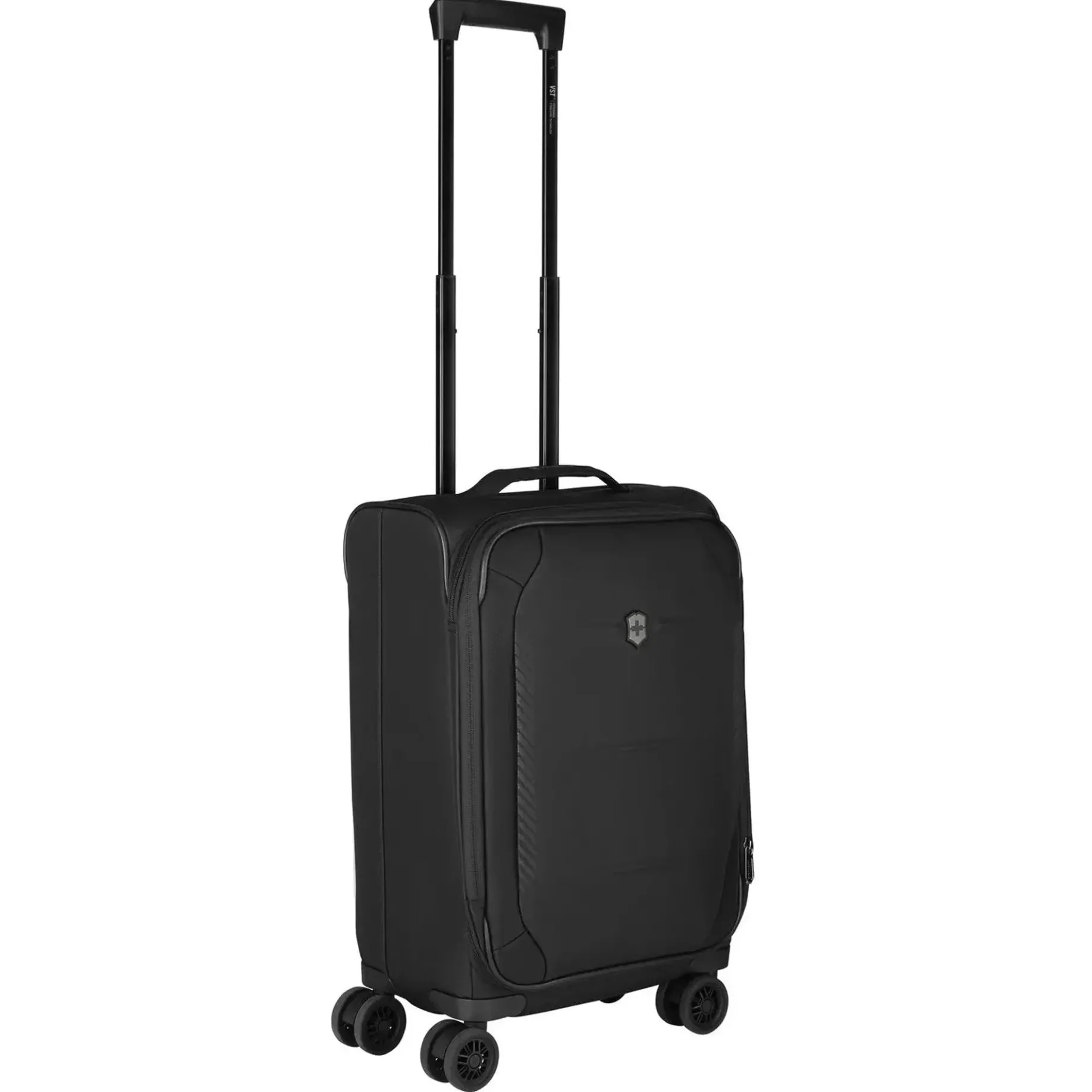 Crosslight Frequent Flyer Softside - 4-Rollen-Kabinentrolley 55 cm erw. (black)