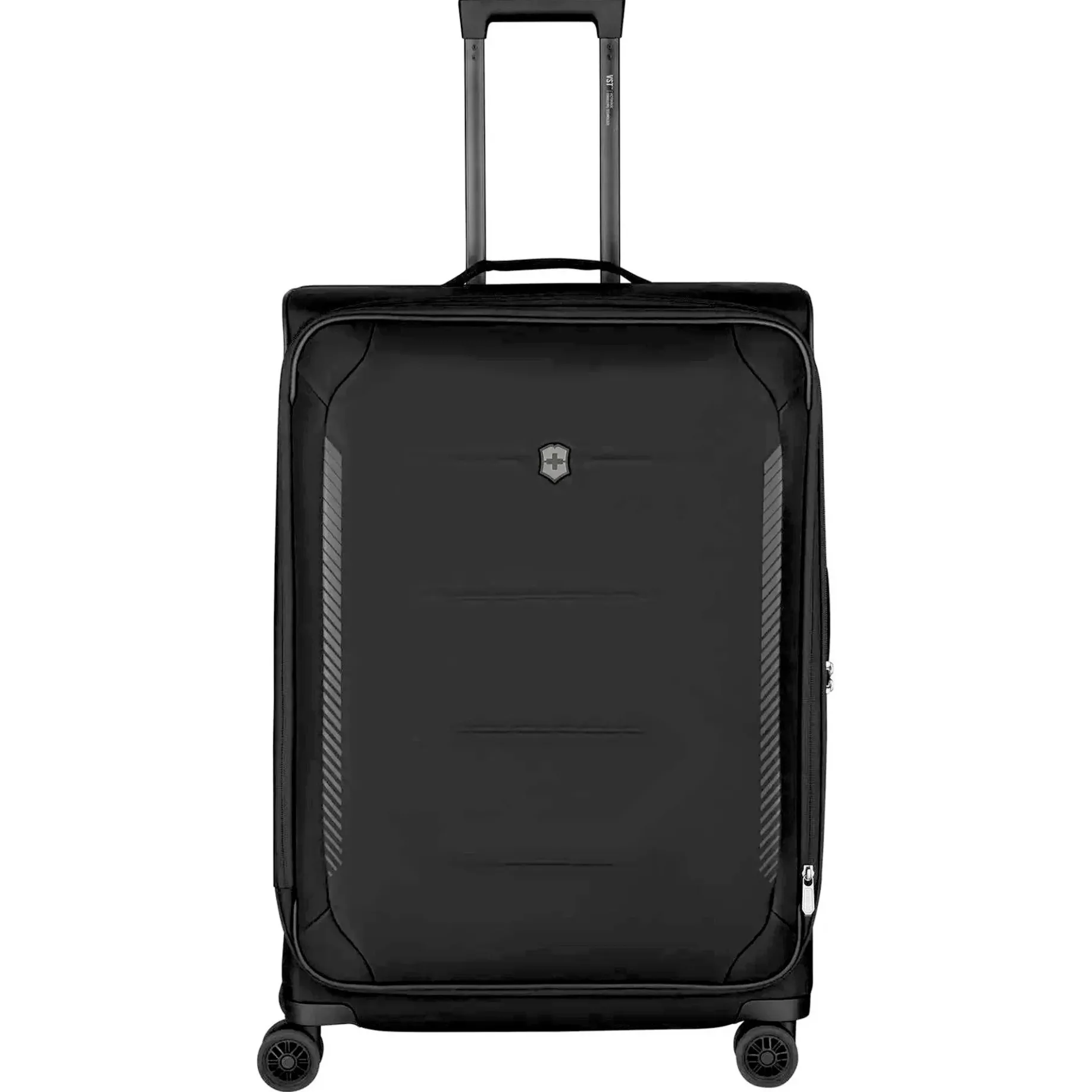 Crosslight Softside - 4-Rollen-Trolley L 76 cm erw. (black)