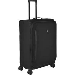 Crosslight Softside - 4-Rollen-Trolley L 76 cm erw. (black)