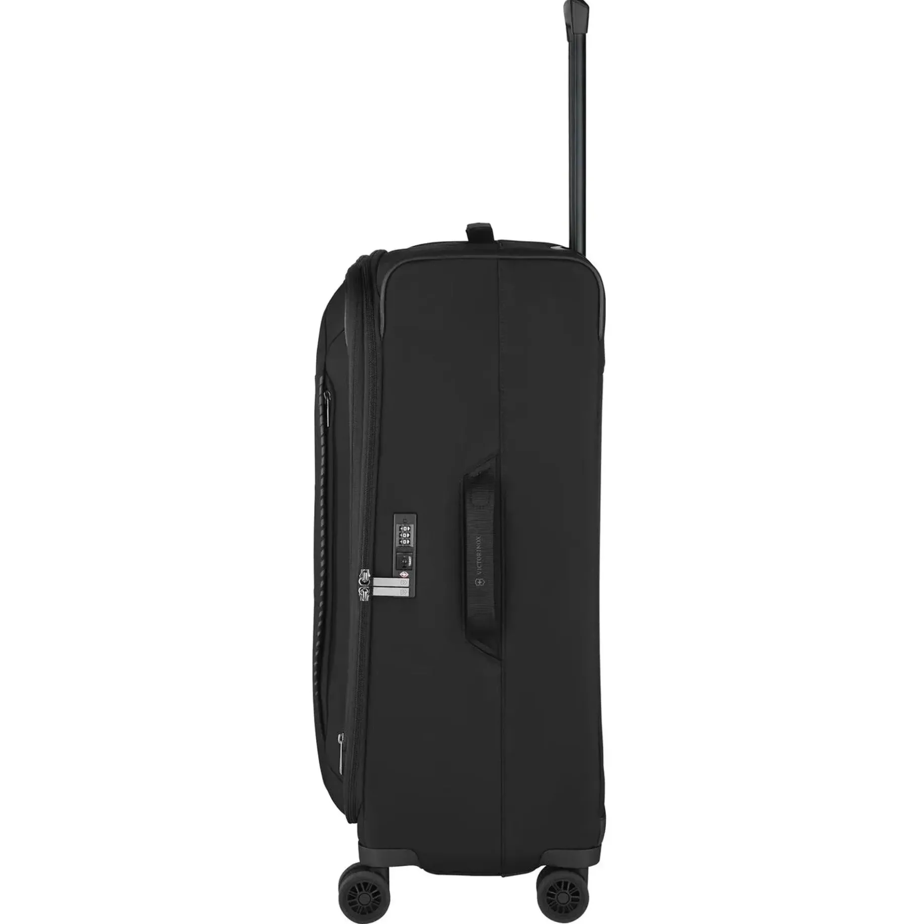Crosslight Softside - 4-Rollen-Trolley L 76 cm erw. (black)
