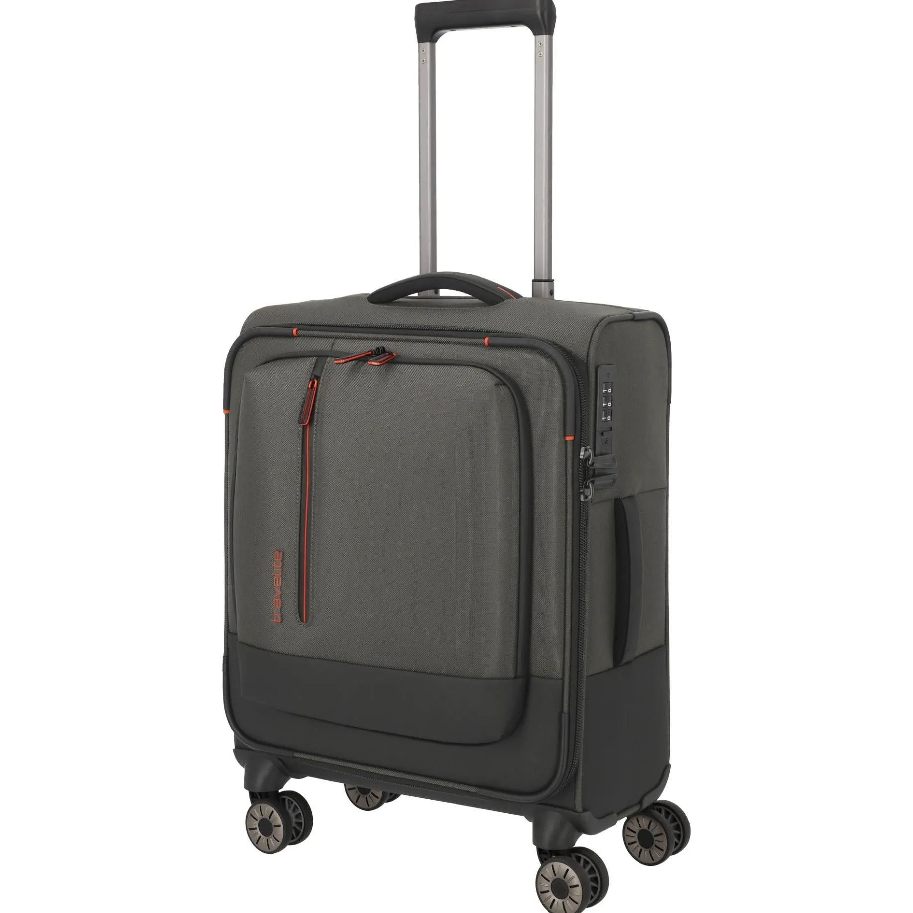 Crosslite - 4-Rollen-Kabinentrolley S 55 cm (oliv)
