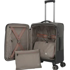 Crosslite - 4-Rollen-Kabinentrolley S 55 cm (oliv)
