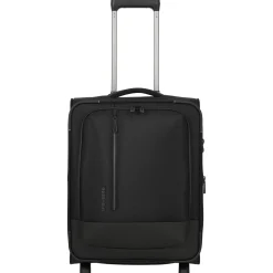 Crosslite - 2-Rollen-Kabinentrolley S 54 cm erw. (black)