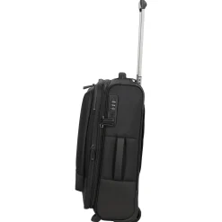 Crosslite - 2-Rollen-Kabinentrolley S 54 cm erw. (black)