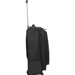 Crosslite - 2-Rollen-Kabinentrolley S 54 cm erw. (black)