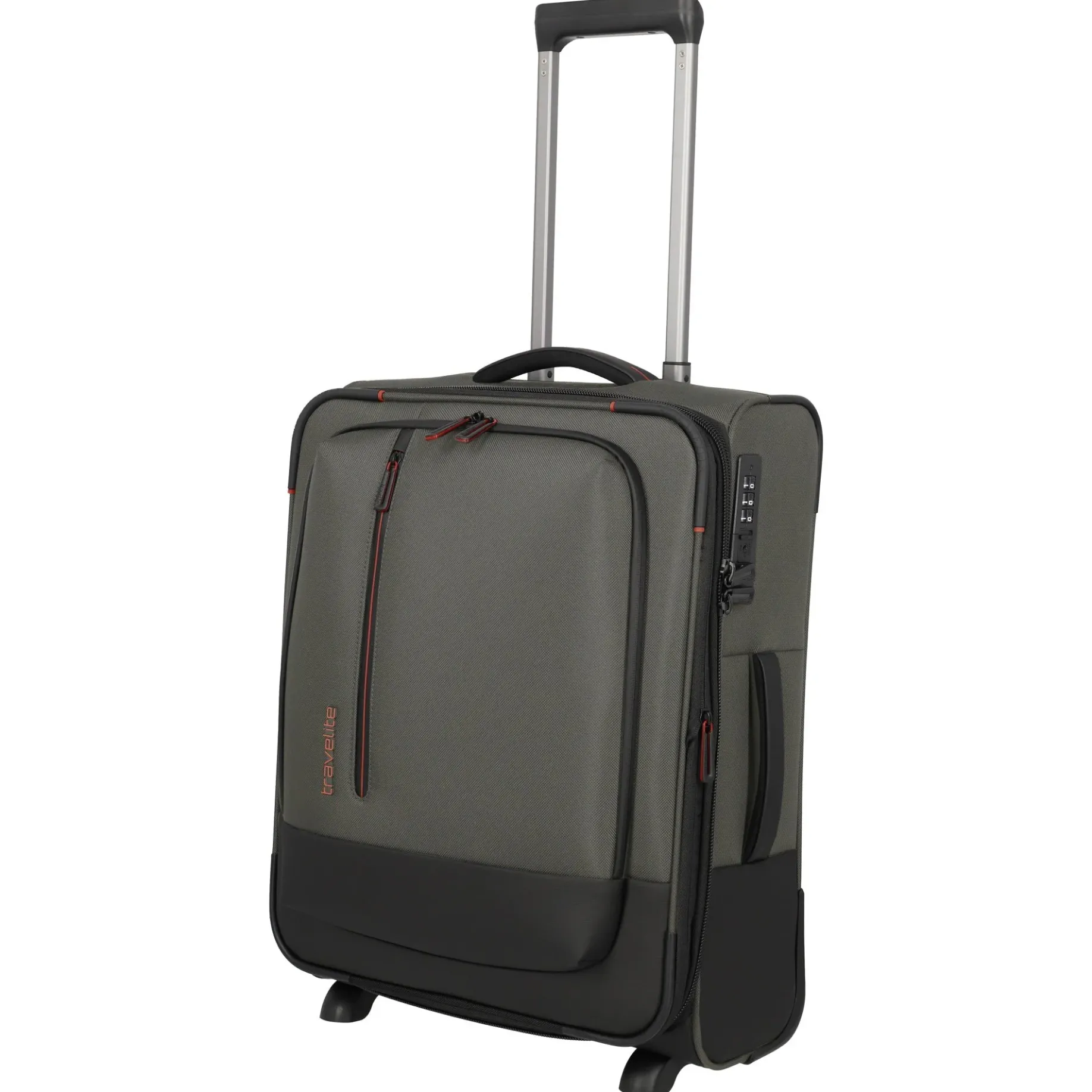 Crosslite - 2-Rollen-Kabinentrolley S 54 cm erw. (olive)
