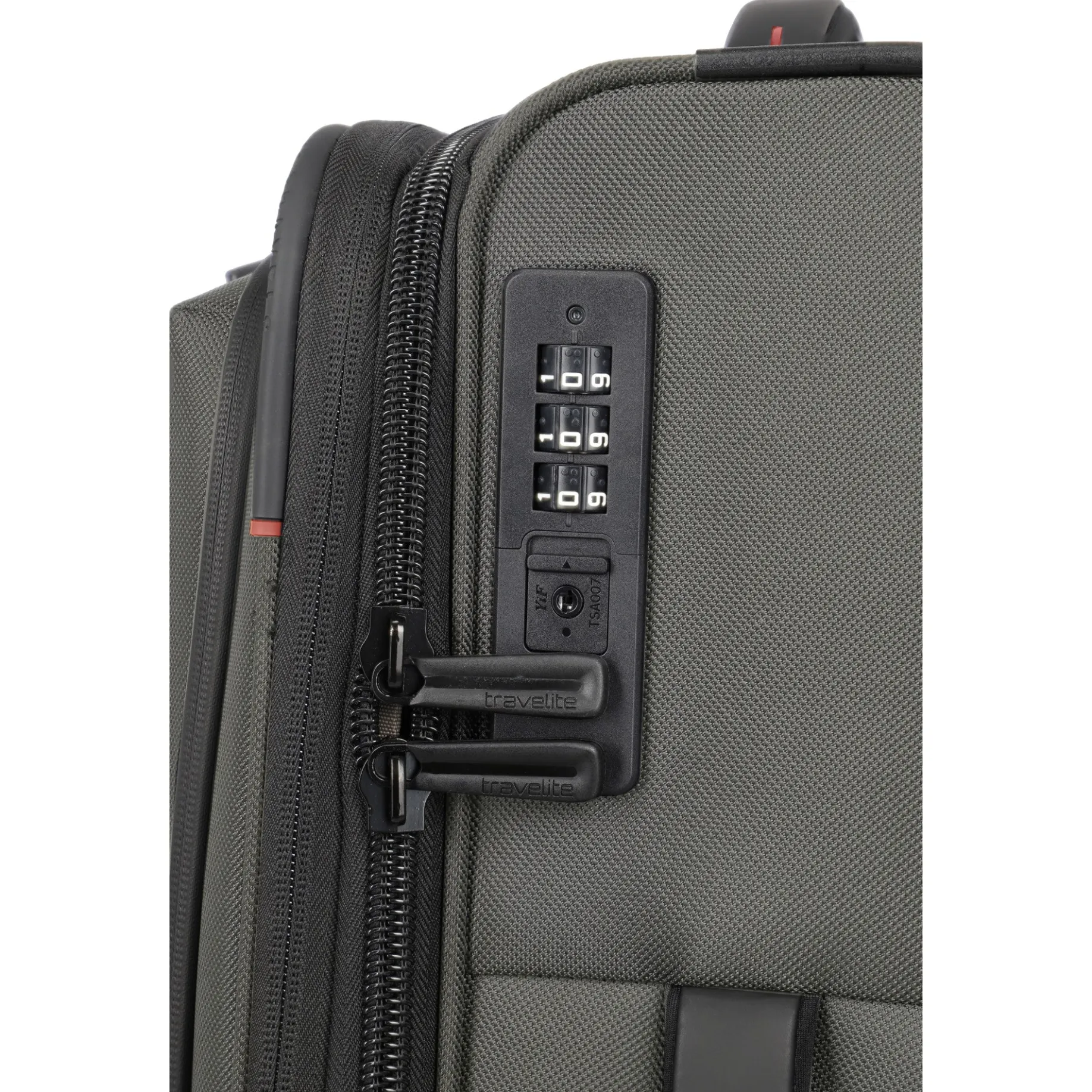 Crosslite - 2-Rollen-Kabinentrolley S 54 cm erw. (olive)