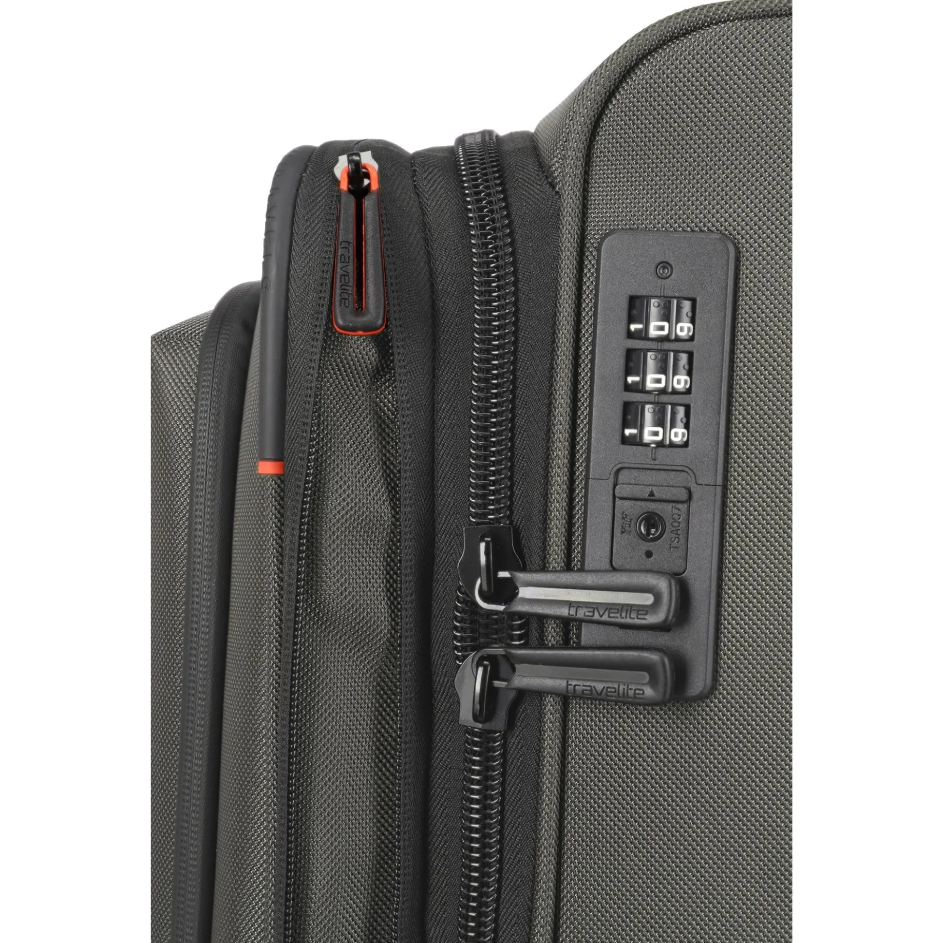 Crosslite - 4-Rollen-Trolley L 77 cm erw. (oliv)