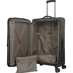 Crosslite - 4-Rollen-Trolley L 77 cm erw. (oliv)