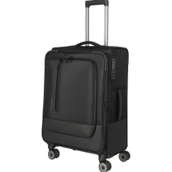 Crosslite - 4-Rollen-Trolley M 66 cm erw. (black)