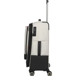 Crosslite - 4-Rollen-Trolley M 66 cm erw. (natur)