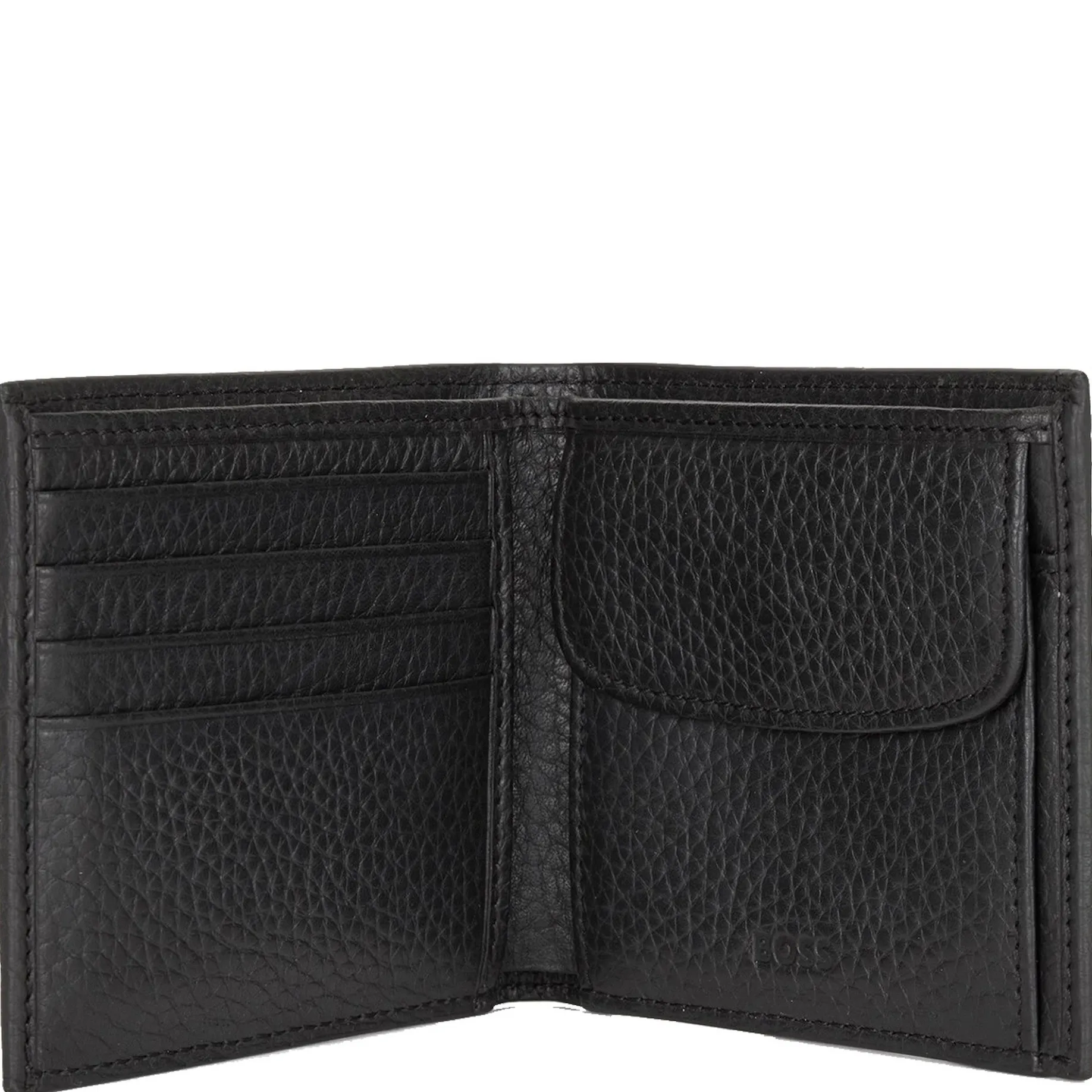Crosstown - Herrengeldbörse 4cc Leder 11 cm (black)