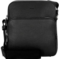 Crosstown - Umhängetasche Leder 26 cm (schwarz)