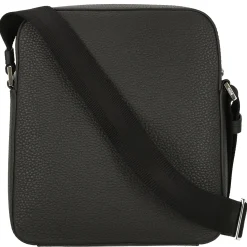 Crosstown - Umhängetasche Leder 26 cm (schwarz)