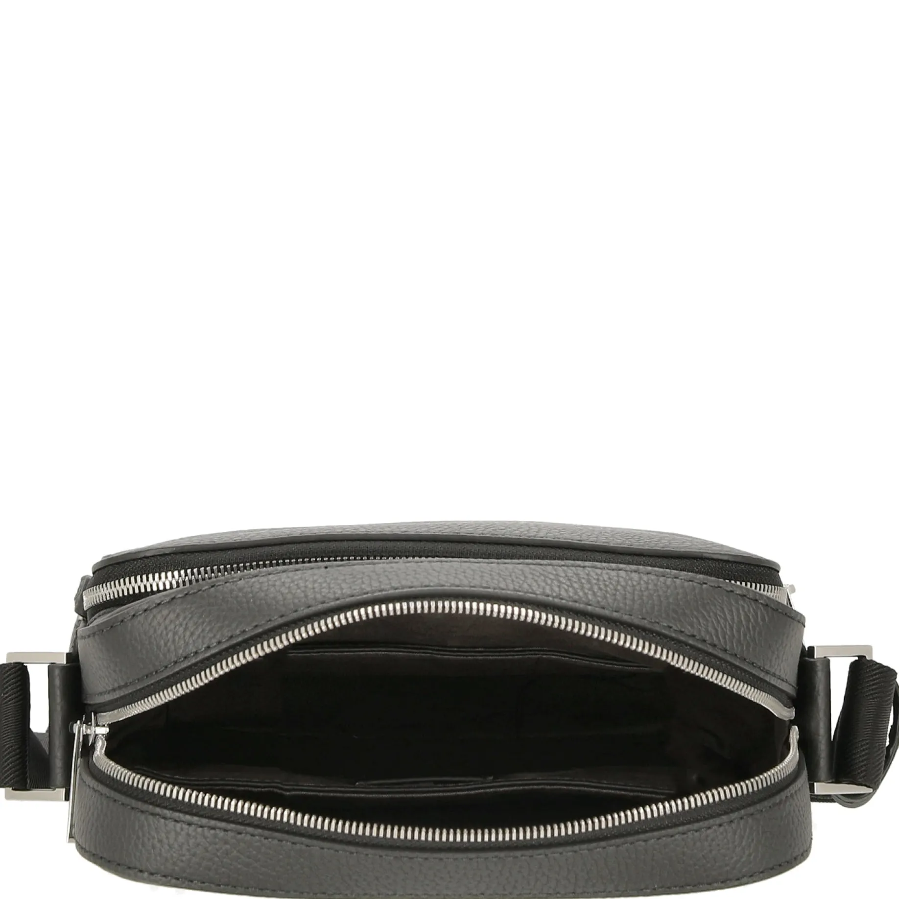 Crosstown - Umhängetasche Leder 26 cm (schwarz)