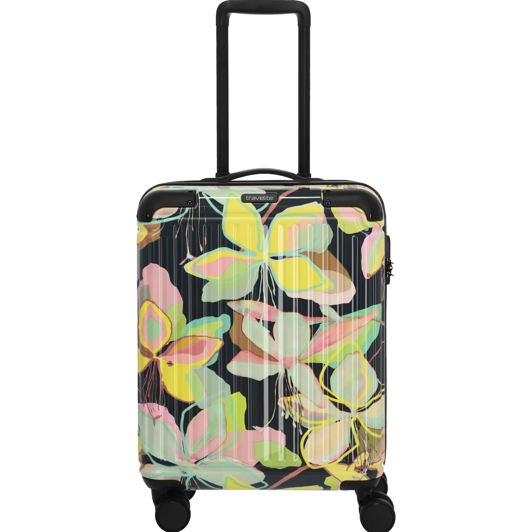 Cruise - 4-Rollen-Kabinentrolley S 55 cm (gelbe orchidee)