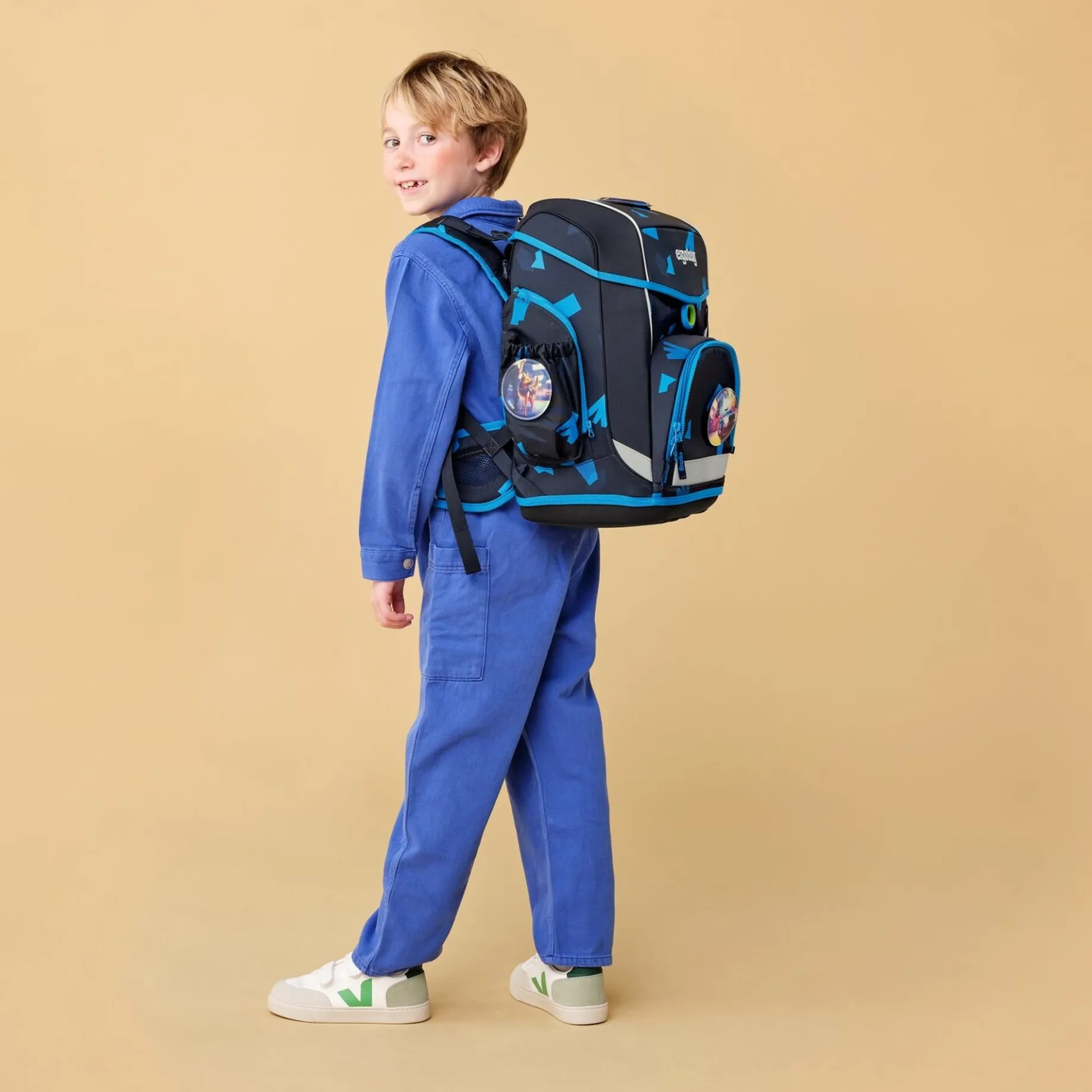 Cubo Light - Schulranzen Set 6tlg. Modell 2025 (VerfolgBärjagd)