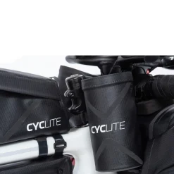 CYCLITE Food Pouch - Lenkertasche (Trinkflasche) 15 cm (black)