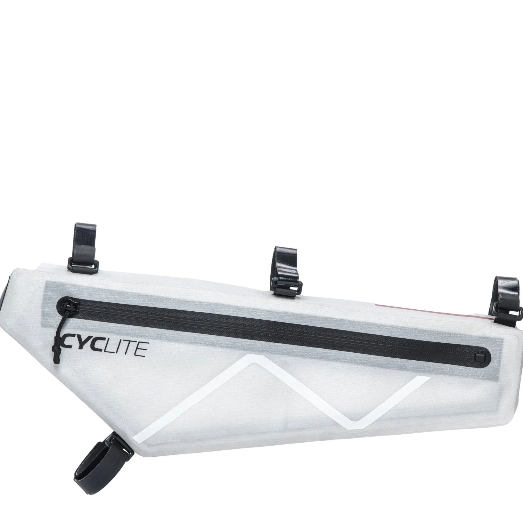 CYCLITE Frame Bag 2.8 - Rahmentasche (Bikepacking) 38 cm (light grey)