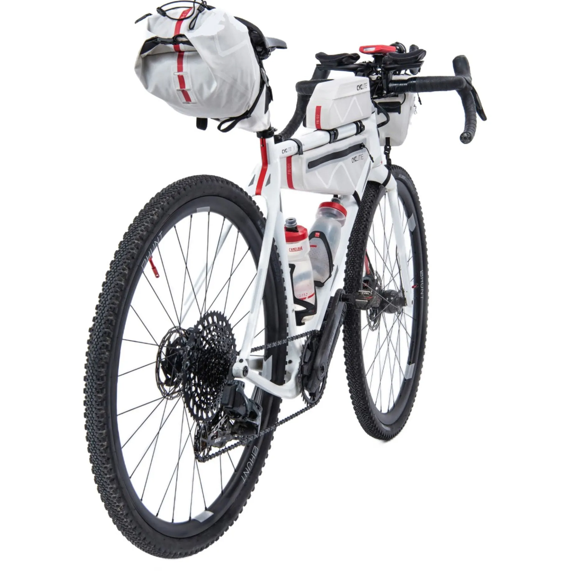 CYCLITE Frame Bag 2.8 - Rahmentasche (Bikepacking) 38 cm (light grey)