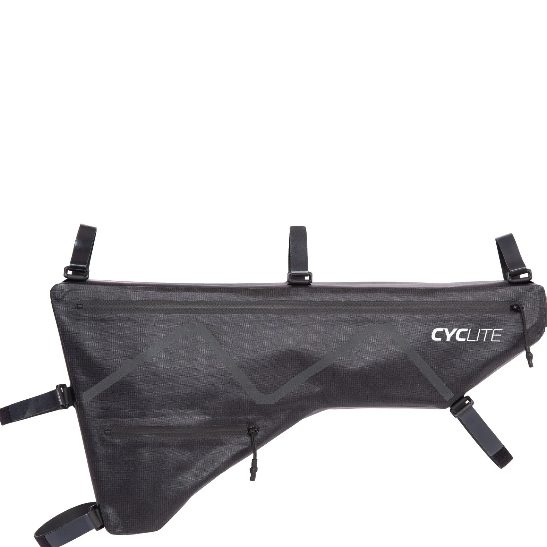 CYCLITE Frame Bag Large 3.6 - Rahmentasche (Bikepacking) 44 cm (black)