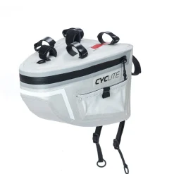 CYCLITE Handle Bar Aero Bag 4.9 - Lenkertasche (Bikepacking) 23 cm (light grey)