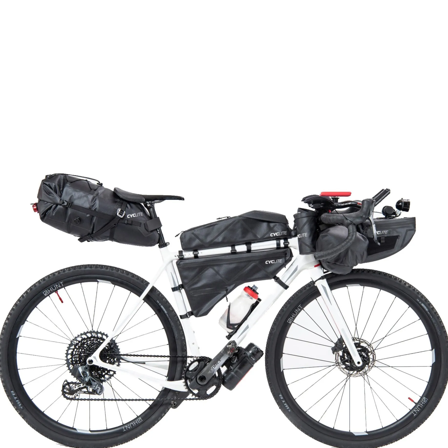 CYCLITE Handle Bar Aero Bag 4.9 - Lenkertasche (Bikepacking) 23 cm (black)