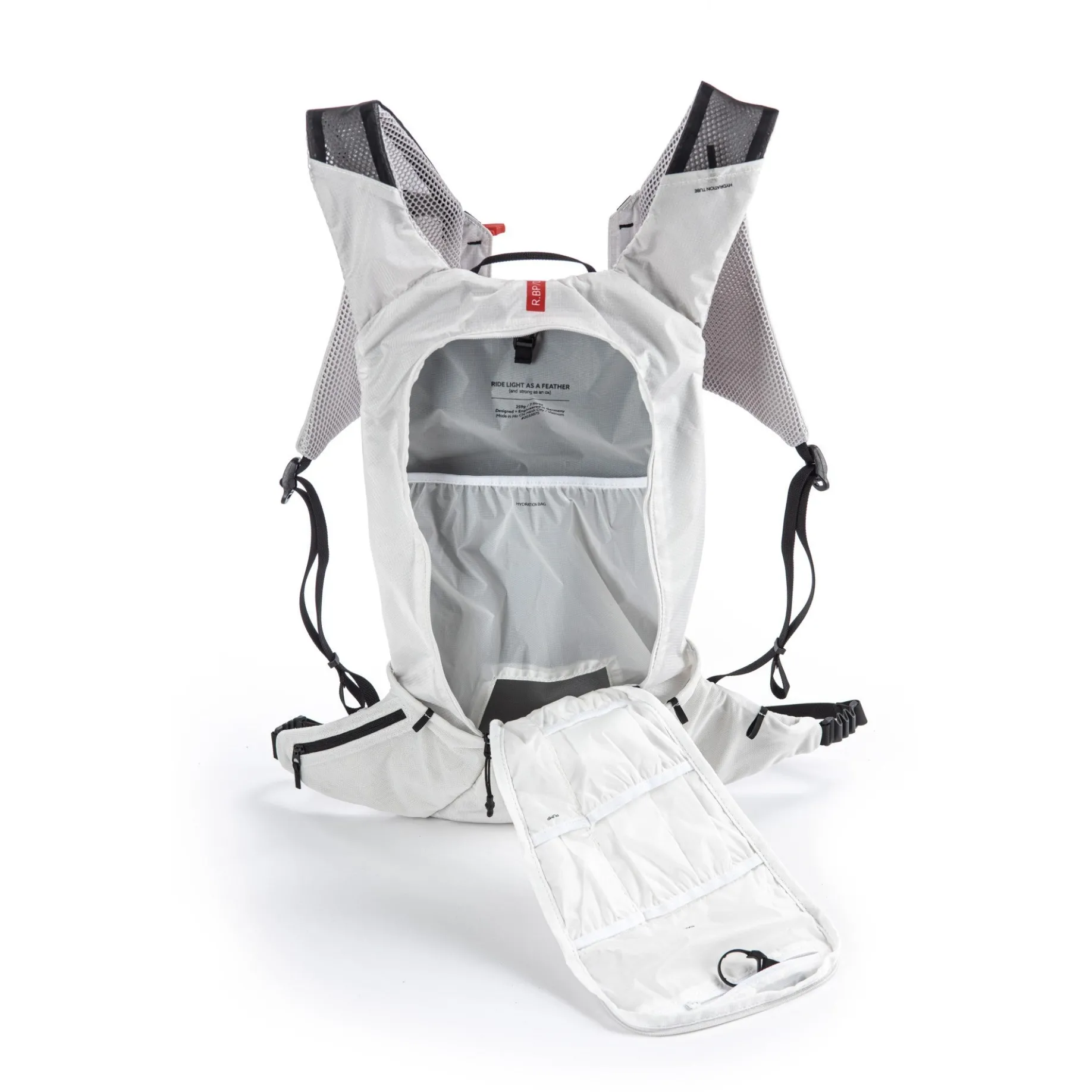 CYCLITE Race Backpack 7.1 - Fahrradrucksack 48 cm (light grey)