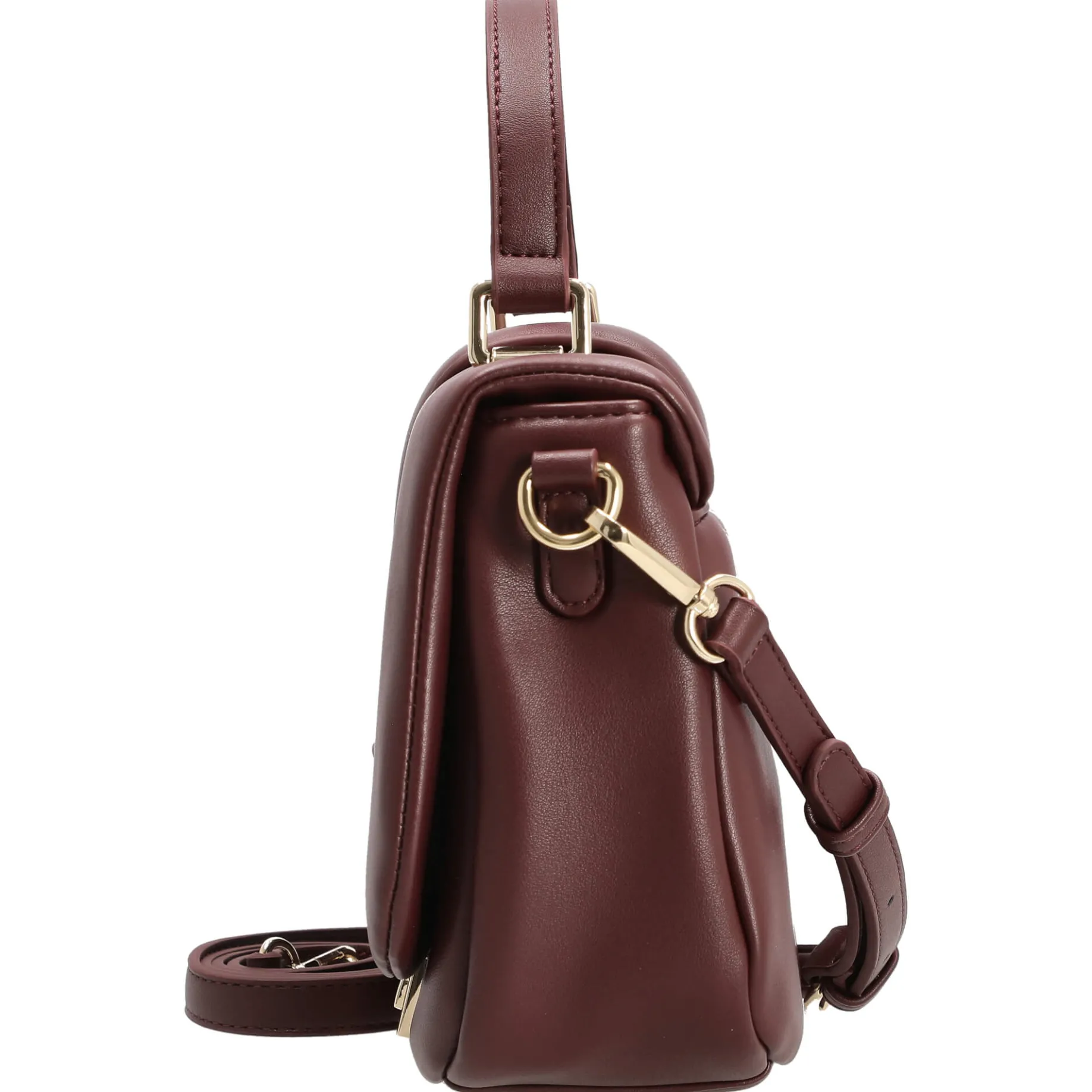 Dalarna - Henkeltasche 25 cm (oxblood/gold)
