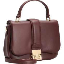 Dalarna - Henkeltasche 25 cm (oxblood/gold)