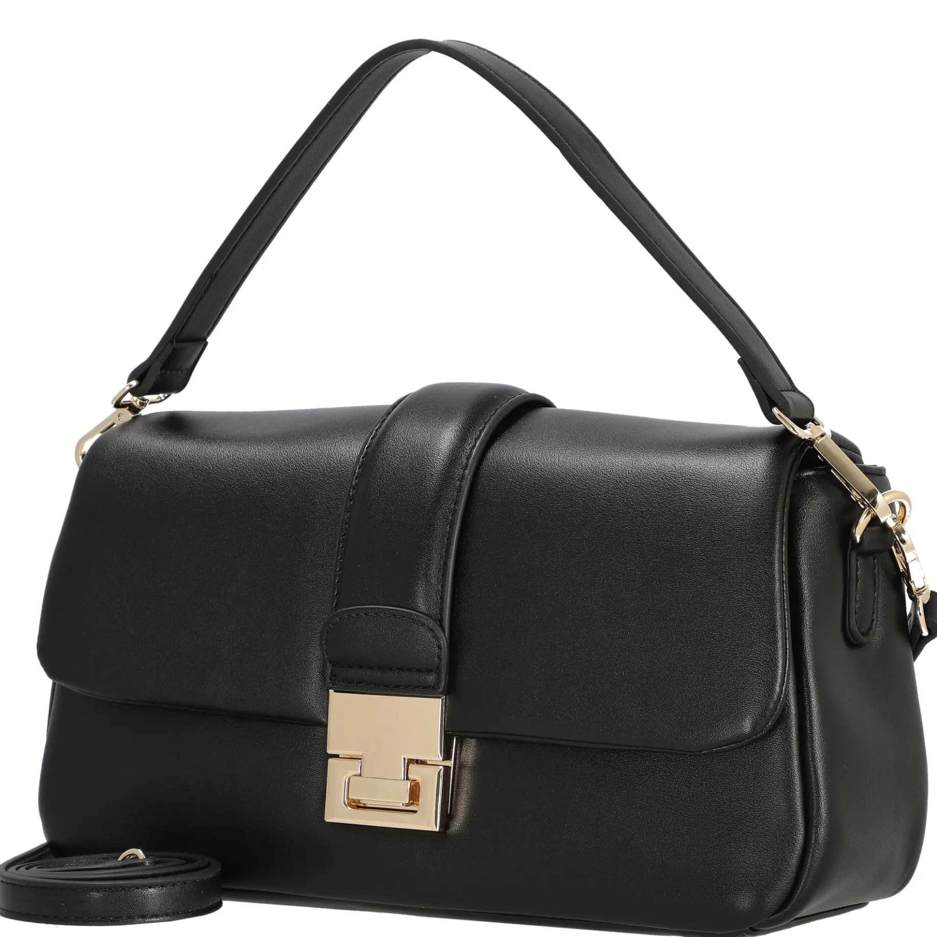 Dalarna - Schultertasche 30 cm (black/gold)