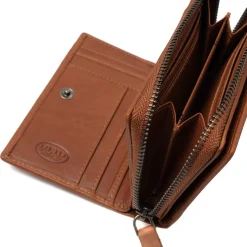 Dalma - Geldbörse 16 cc 13 cm RFID (cognac)