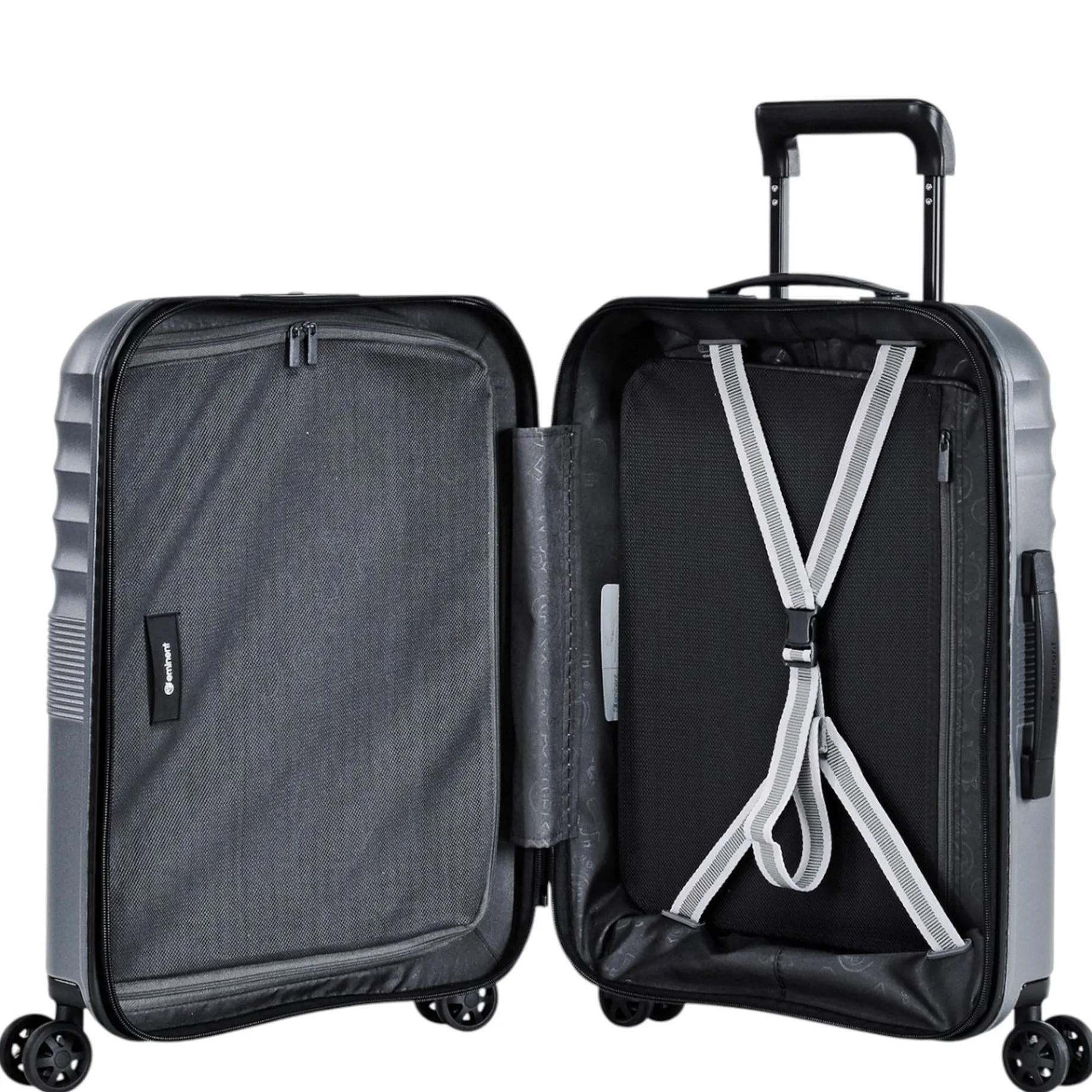DANDELION - 4-Rollen-Kabinentrolley 55 cm (dark grey)