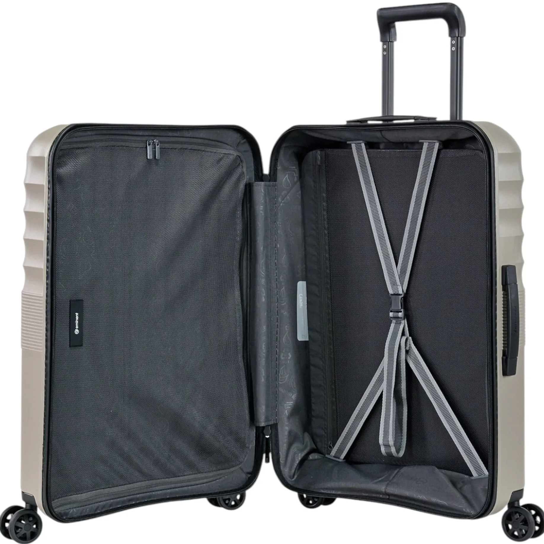 DANDELION - 4-Rollen-Trolley 67 cm (beige)