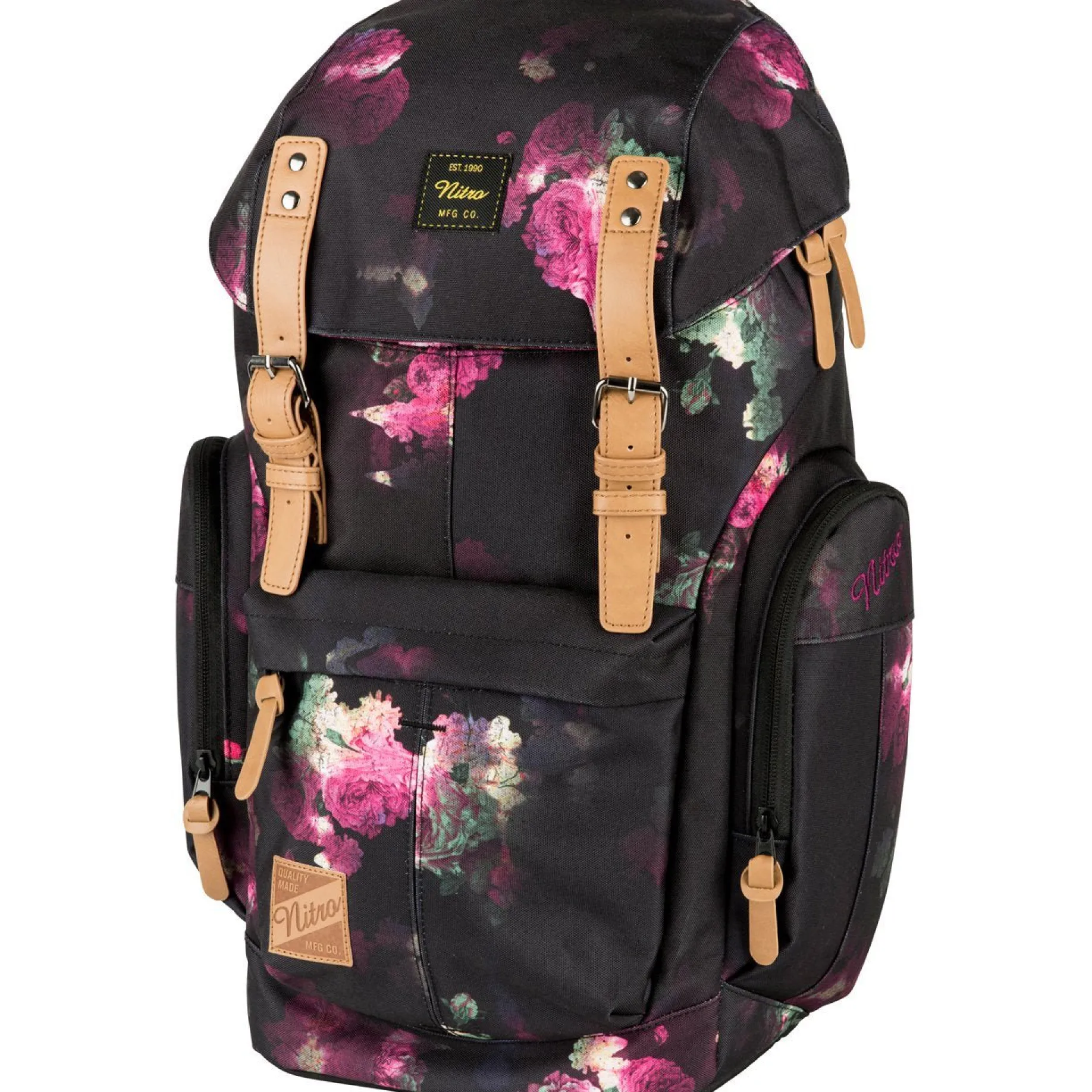 Daypacker - Rucksack 46 cm (black rose)