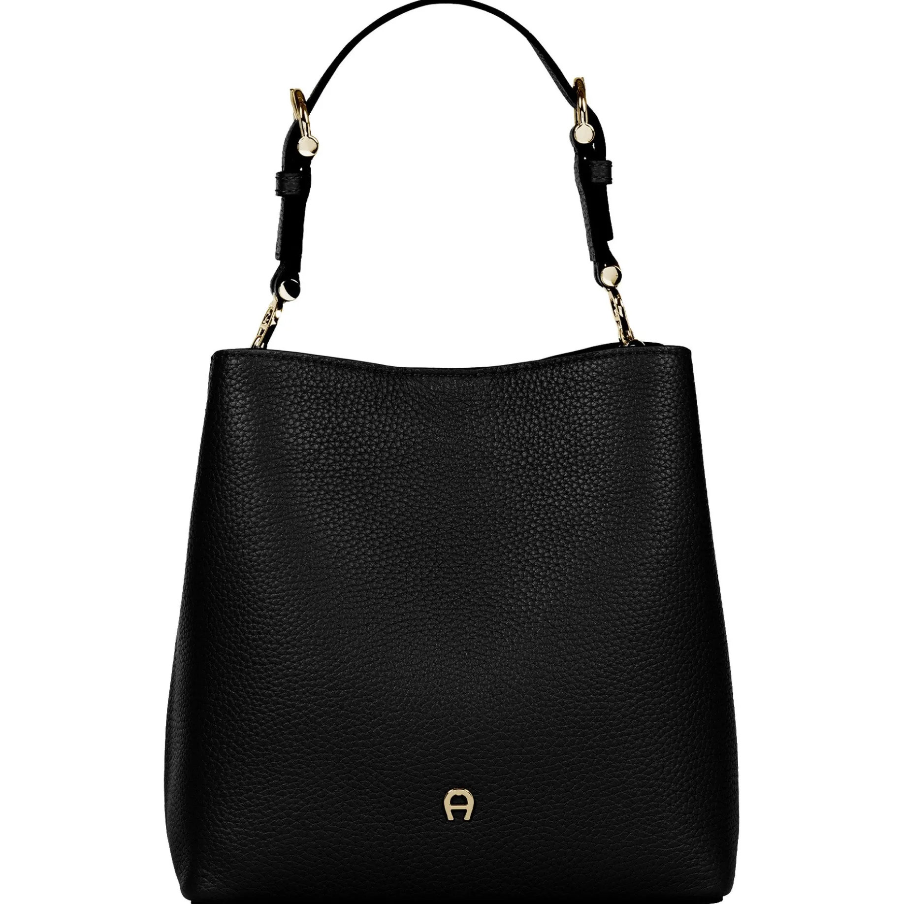 Delia - Henkeltasche S 22 cm (black)