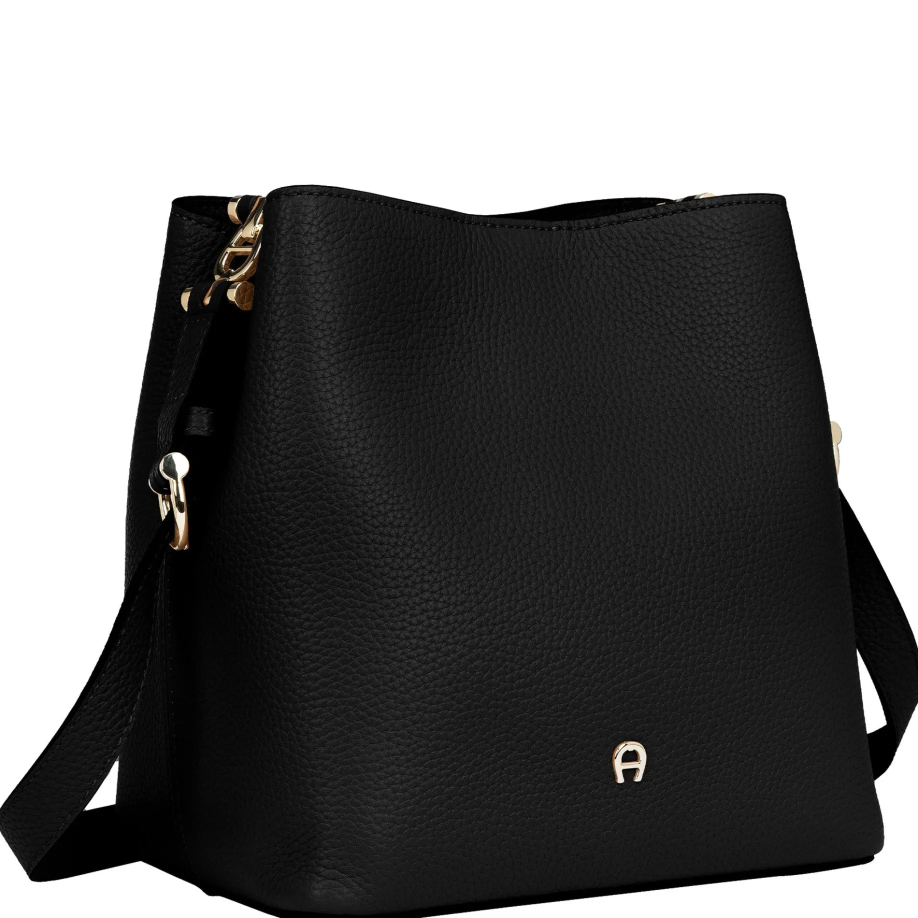 Delia - Henkeltasche S 22 cm (black)