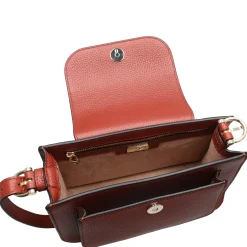 Delia - Henkeltasche S 23 cm (dark cognac)