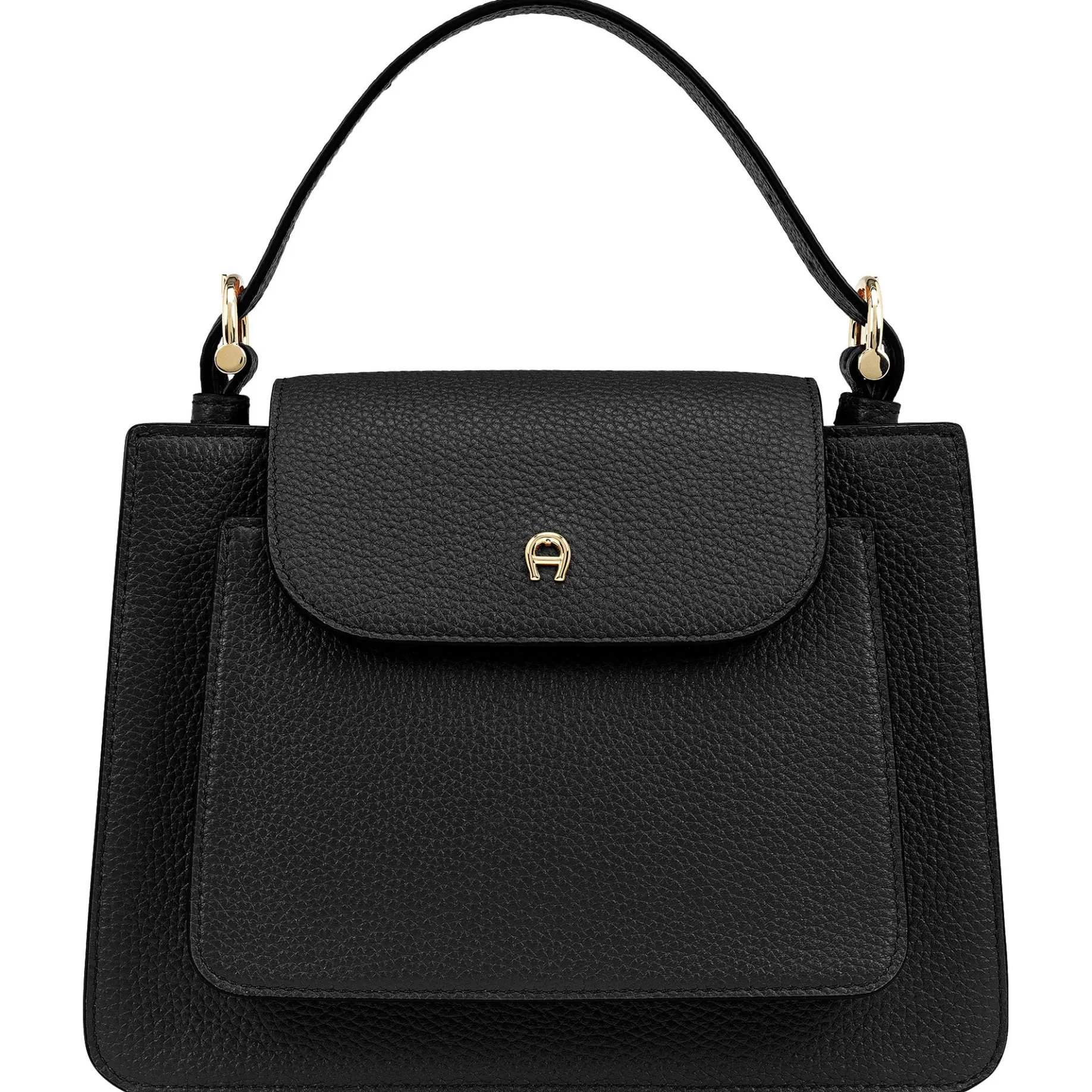 Delia - Henkeltasche S 23 cm (black)