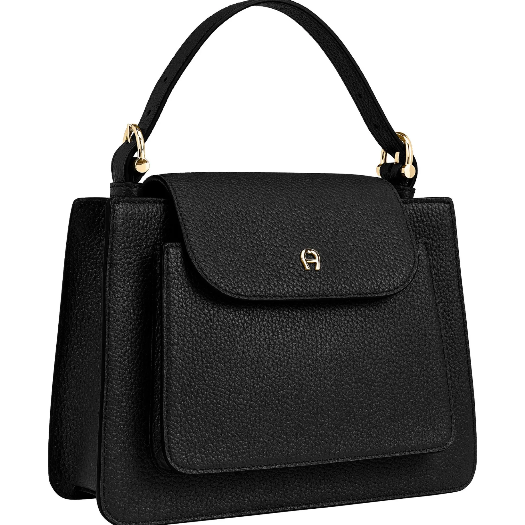 Delia - Henkeltasche S 23 cm (black)