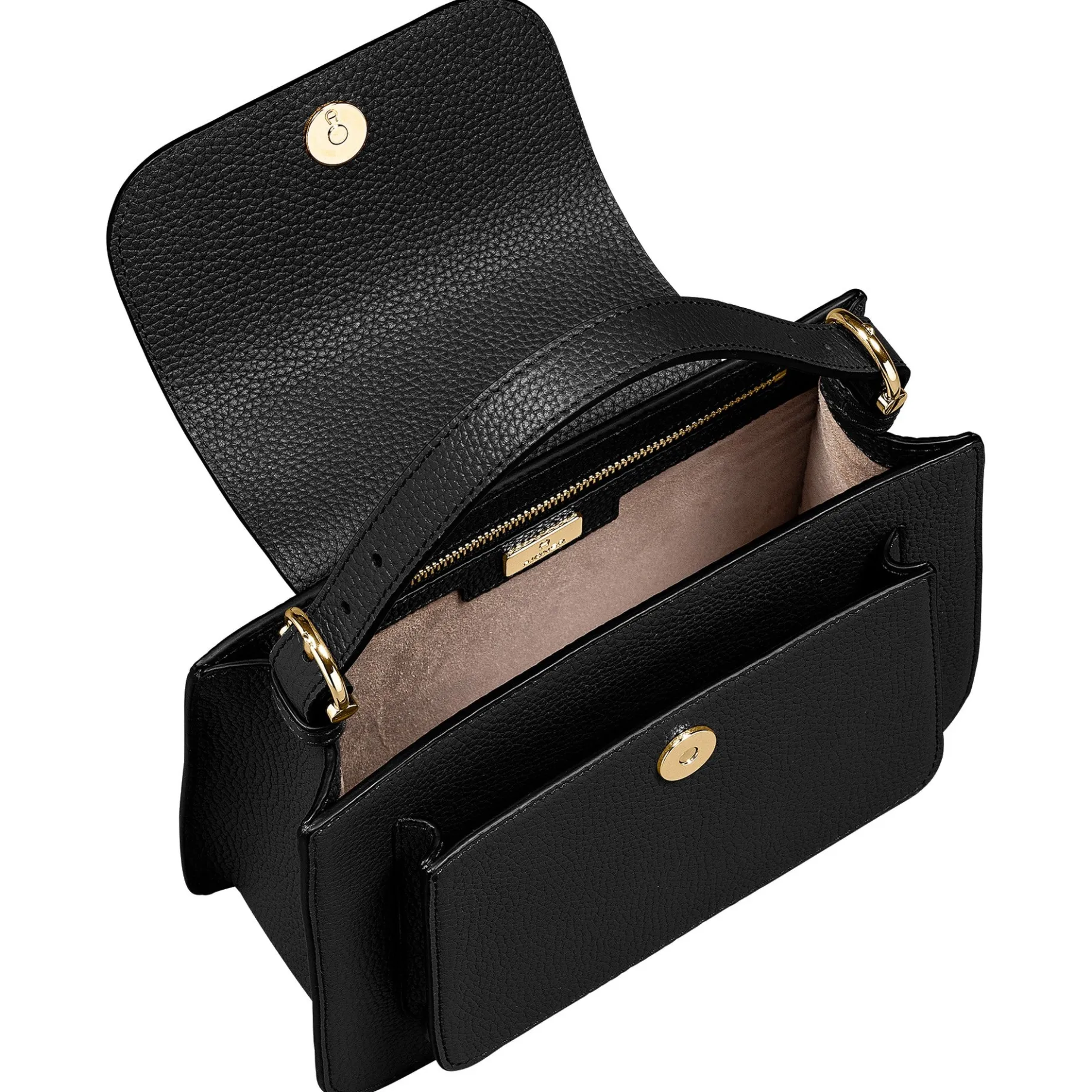 Delia - Henkeltasche S 23 cm (black)