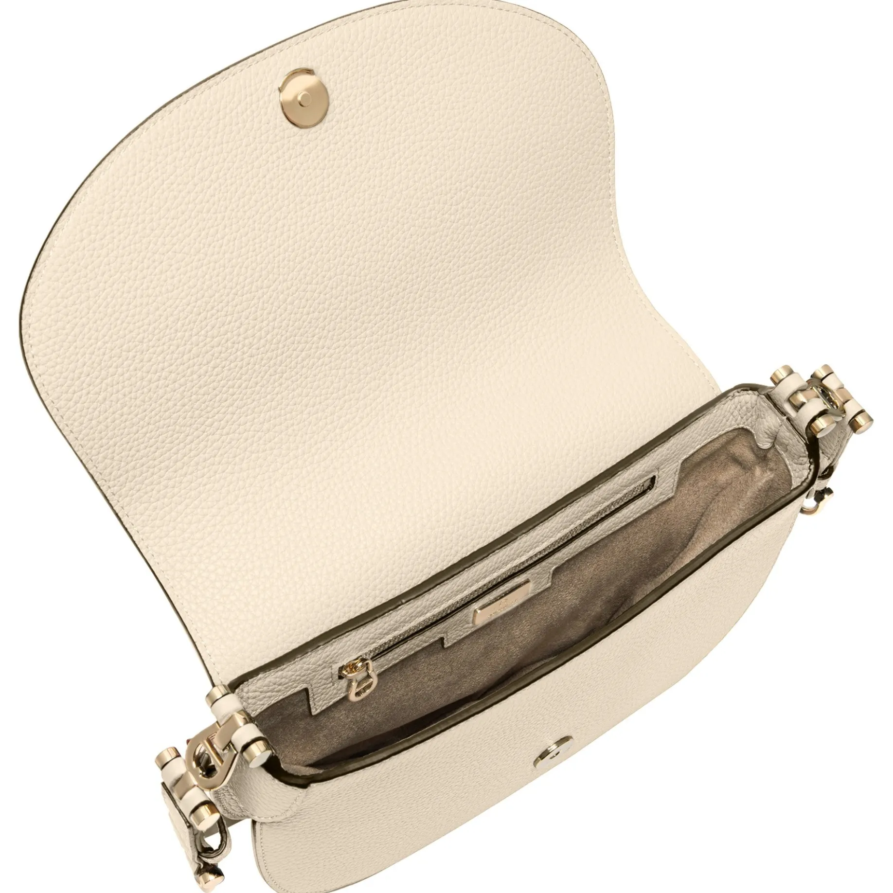 Delia - Schultertasche S 23 cm (macadamia white)
