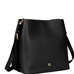 Delia - Umhängetasche M 27 cm (black)