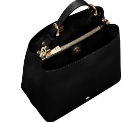 Delia - Umhängetasche M 27 cm (black)