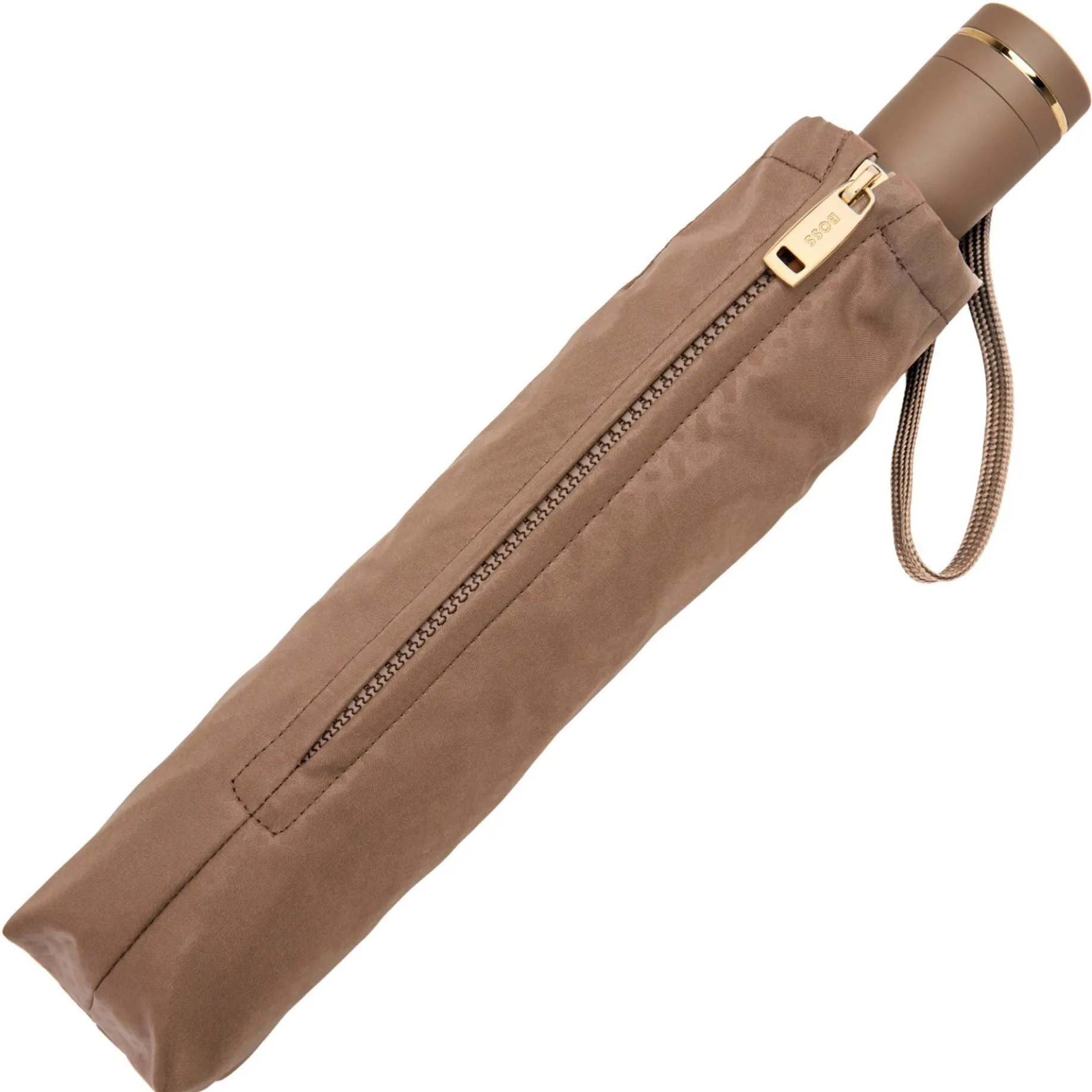 Double B - Taschenschirm Regenschirm (camel)
