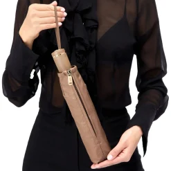 Double B - Taschenschirm Regenschirm (camel)