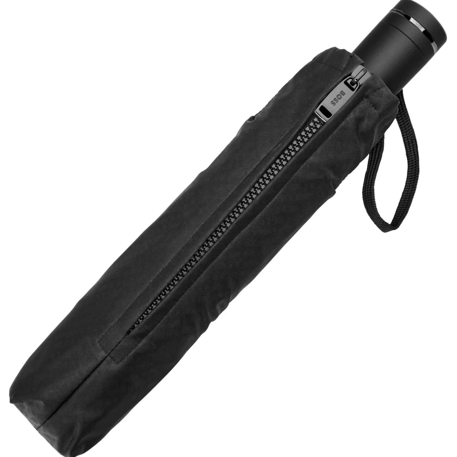 Double B - Taschenschirm Regenschirm (black & gun)