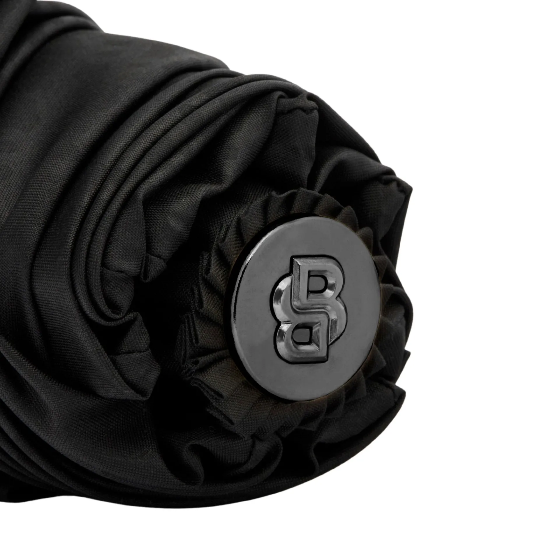 Double B - Taschenschirm Regenschirm (black & gun)